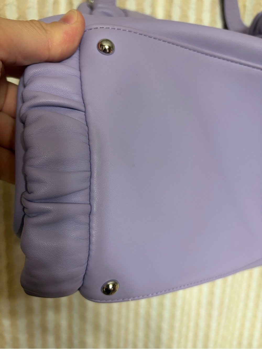 Calvin Klein Lilac Shoulder Tote - Picture 3 of 4